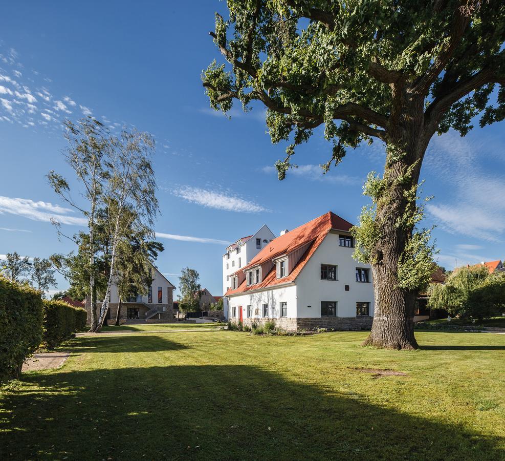 Hotel Dorfmühle Lehrberg Exterior foto